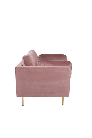 Venture Home Bom - Single Chair Velvet - Dammrosa