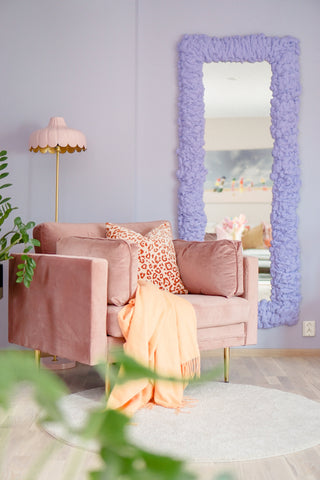 Venture Home Bom - Single Chair Velvet - Dammrosa