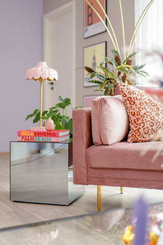 Venture Home Bom - Single Chair Velvet - Dammrosa