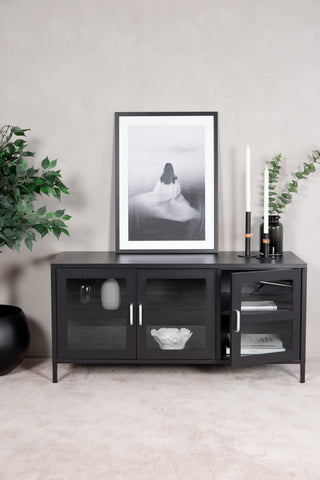 Acero - TV-bänk - Svart
