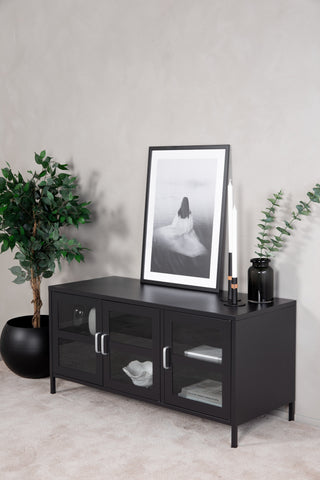 Acero - TV-bänk - Svart