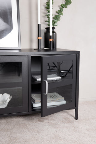 Acero - TV-bänk - Svart