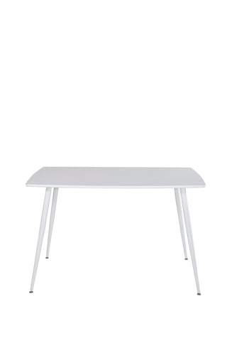 Polar Matbord 120 cm - Vit Vit