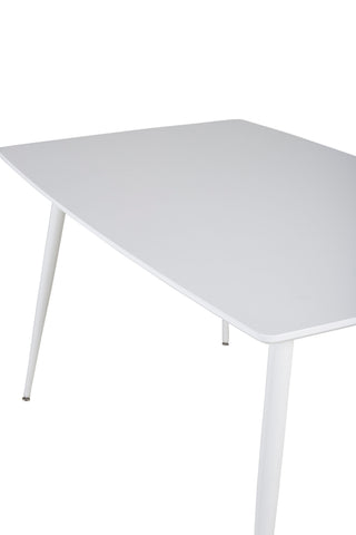 Polar Matbord 120 cm - Vit Vit