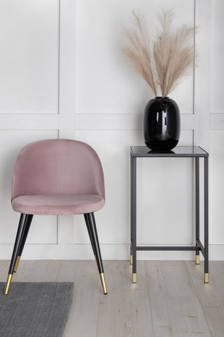 Sammet 2-pack Mässing Dusty Pink
