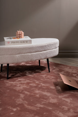 Indra Viskosmatta - 170*240cm - Dusty Pink