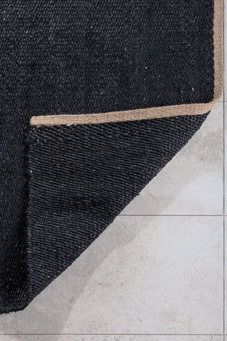 Kali Jute Matta - 170*240 - Svart