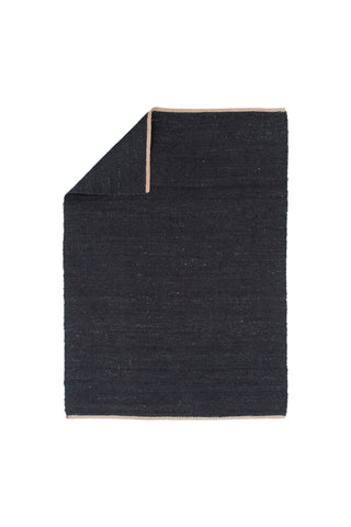 Kali Jute Matta - 200*300 - Svart