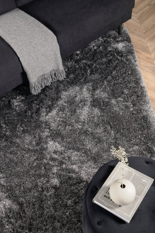 Shiva Shaggy Matta - 170*240cm - Grå