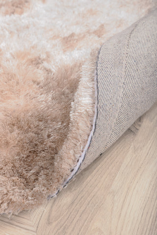 Shiva Shaggy Matta - ø200cm - Champagne