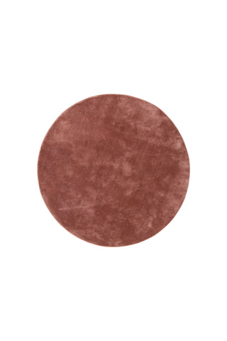 Undra Viskosmatta ø200 Dusty Pink