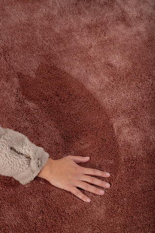 Undra Viskosmatta ø200 Dusty Pink