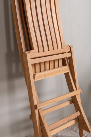 Venture Home Ghana - Fällstol- Natural - Teak - 2 pack