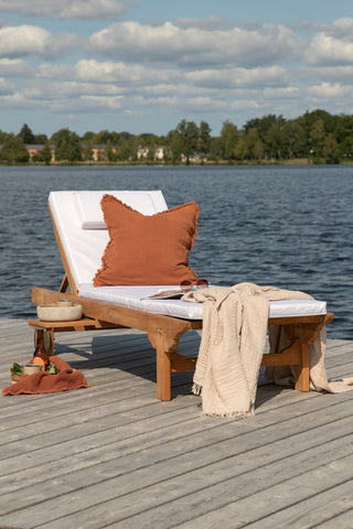 Venture Home Ghana - Sun Lounge- Natural - Teak -