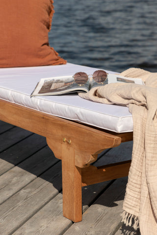 Venture Home Ghana - Sun Lounge- Natural - Teak -
