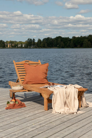 Venture Home Ghana - Sun Lounge- Natural - Teak -