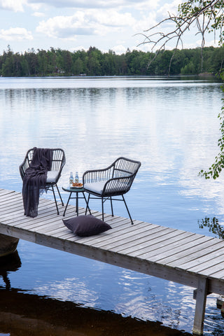 Venture Home Viga - Balkongset - Svart - Wicker -