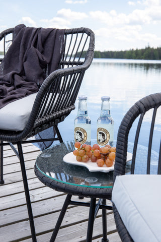 Venture Home Viga - Balkongset - Svart - Wicker -