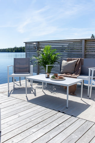 Venture Home Break - Soffset- Vit / Grå - Aluminium / Textilen -