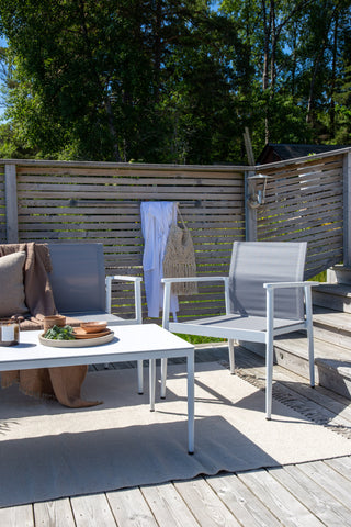 Venture Home Break - Soffset- Vit / Grå - Aluminium / Textilen -