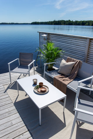 Venture Home Break - Soffset- Vit / Grå - Aluminium / Textilen -