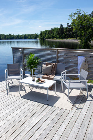 Venture Home Break - Soffset- Vit / Grå - Aluminium / Textilen -