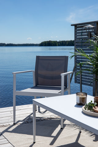 Venture Home Break - Soffset- Vit / Grå - Aluminium / Textilen -