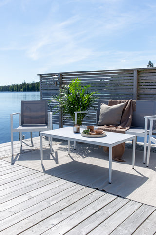Venture Home Break - Soffset- Vit / Grå - Aluminium / Textilen -