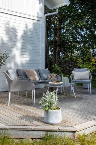 Venture Home Spoga - Soffset- Vit / Grå - -