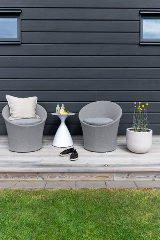 Venture Home Spoga - Lounge Set - Vit / Grå - -