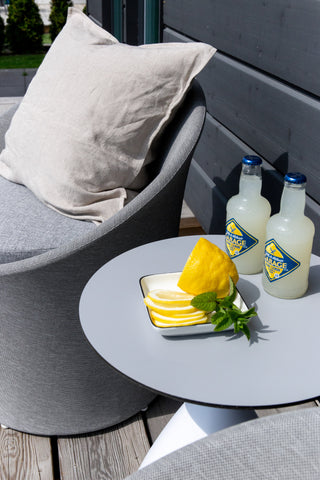 Venture Home Spoga - Lounge Set - Vit / Grå - -