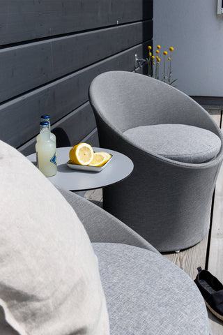 Venture Home Spoga - Lounge Set - Vit / Grå - -