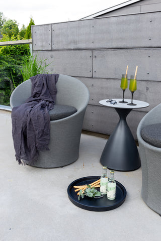 Venture Home Spoga - Lounge Set - Svart / Grå - -