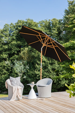 Venture Home Cerox - Paraply- Svart - - 270cm