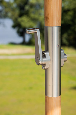 Venture Home Cerox - Paraply- Grå - - 270cm