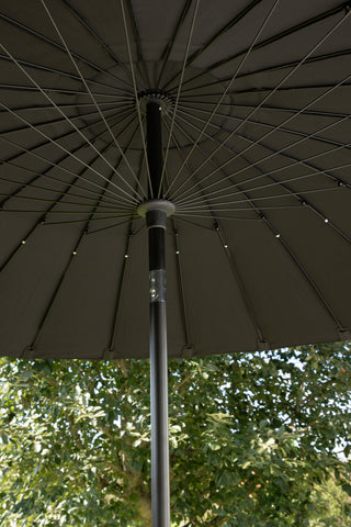 Venture Home Palmetto - Paraply m. tilt- Svart - - 270cm