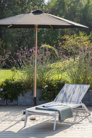 Venture Home Corypho - Paraply w. tilt- Svart - - 250cm