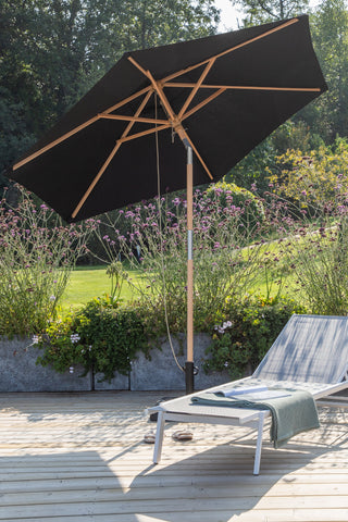Venture Home Corypho - Paraply w. tilt- Svart - - 250cm