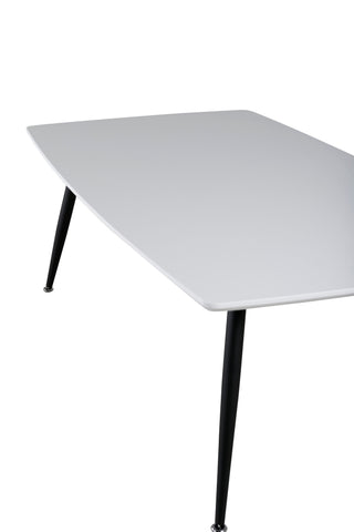 Venture Home Plaza - Soffbord - 120*70 - Svart/Vit