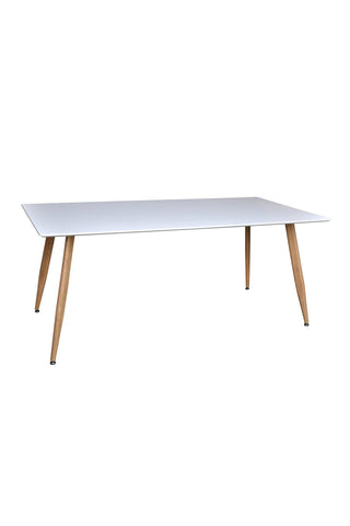 Venture Home Polar Matbord - Ek-Look / Vit- 180*90*H75