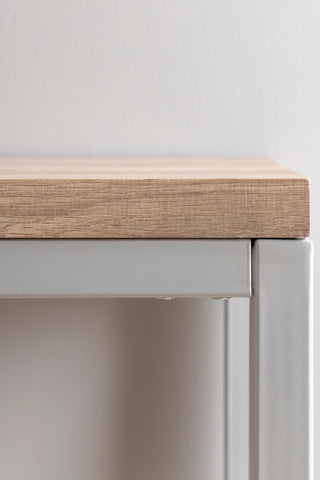 Rise Sidobord - Grå / Ask Papperslaminat
