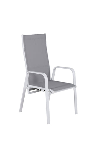 Copacabana Liggstol 2-pack - Vit/Grå