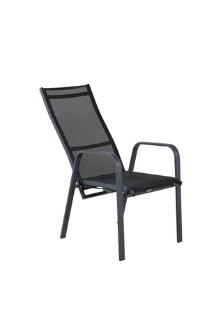 Copacabana Liggstol 2-pack - Svart/Svart