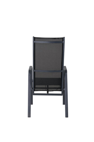 Copacabana Liggstol 2-pack - Svart/Svart