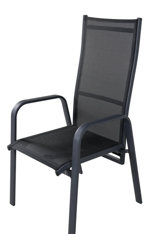 Copacabana Liggstol 2-pack - Svart/Svart