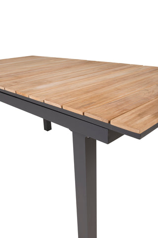 Venture Home Mexico Bord 180/240 - Svart/Teak
