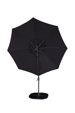 Leeds Paraply 3m - Svart/Svart