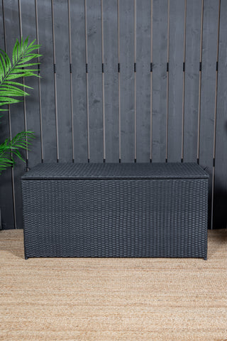 London Cushion Box - Svart