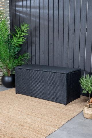 London Cushion Box - Svart