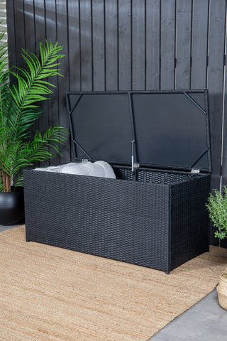 London Cushion Box - Svart